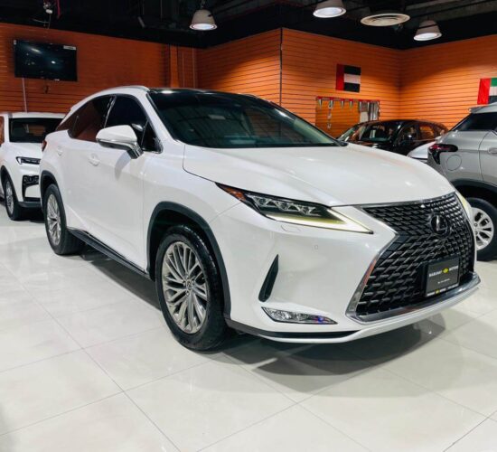 Lexus Rx350 White 2020 V6 3.5L – GCC Specification