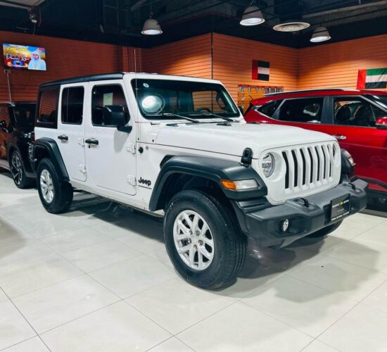 Jeep Wrangler White 2023 V6 3.6l – Canada Specification