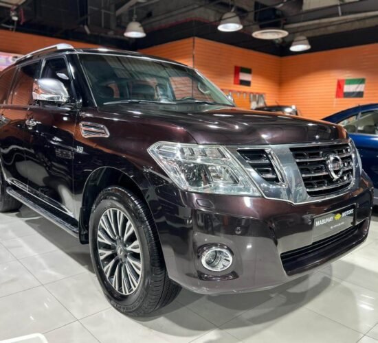 Nissan Patrol Platinum Brown 2016 8 Cylinder 5.6L GCC Specification