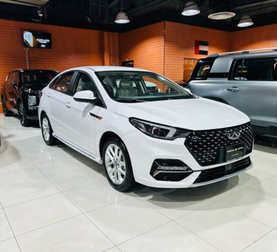 Chery Arrizo 6 Pro White 2025 4 Cylinder 1.5 Turbocharged – GCC Specification