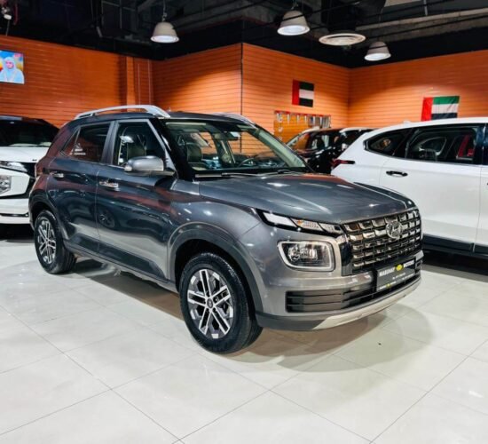 Hyundai Venue GDi Gray 2023 3 Cylinder 1.0 Turbocharged – GCC Specification