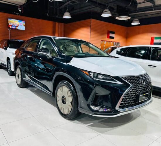 Lexus Rx350 Black 2022 V6 3.5L – GCC Specification Brand New