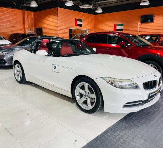 BMW Z4 White 2012 4 Cylinder 2.0T Convertible