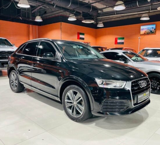 Audi Q3 35TFSI Black 2016 4 Cylinder 2.0L – GCC Specification