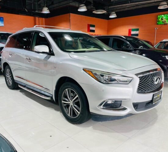 Infiniti Qx60 Silver 2018 6 Cylinder 3.5L – American Specs