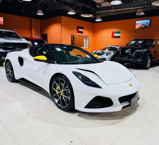 Lotus Emira White 2023 6 Cylinder 3.5L – GCC Specification Manual Transmission