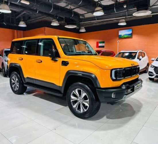 Baic BJ40 Pro LV1 Orange 2025 4 Cylinder 2.0T – GCC Specification 6 yrs Dealer Warranty
