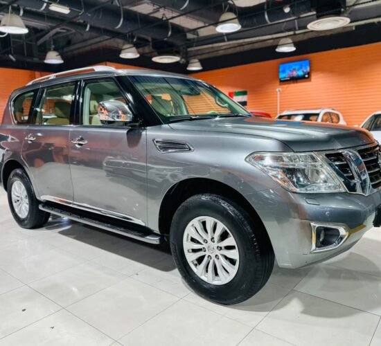 Nissan Patrol Gray 2017 V6 4.0L – GCC Specification
